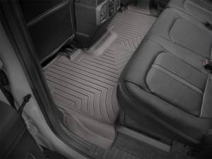 WeatherTech 2017+ Ford F-250/F-350/F-450/F-550 Crew Cab Rear FloorLiner - Cocoa | 4710122 - Image 11