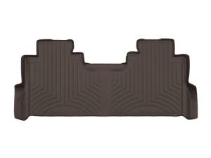 WeatherTech 2017+ Ford F-250/F-350/F-450/F-550 Rear FloorLiner - Cocoa Fits 1st Row Bench Seat | 4710123