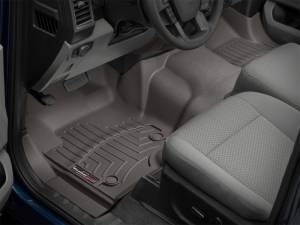 WeatherTech 2017+ Ford F-250/F-350/F-450/F-550 w/ Bench Seats Front FloorLiners OTH - Cocoa | 4710321 - Image 10
