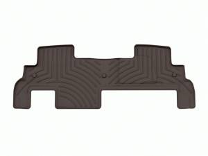 WeatherTech 09-16 GMC Acadia / Acadia Denali Rear FloorLiner HP - Cocoa | 471112IM