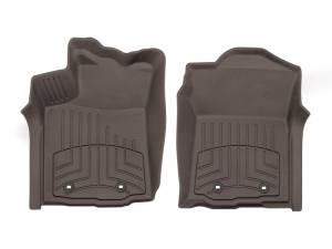 WeatherTech 2018-2020 Toyota Tacoma Front FloorLiner HP - Cocoa | 4712991IM