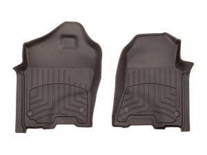 WeatherTech - WeatherTech 2019+ RAM Ram 1500 Quad/CC Front FloorLiner HP - Cocoa | 4714281IM - Image 1
