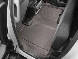 WeatherTech - WeatherTech 2019+ Chevy Silverado 1500 Double Cab w/ 1st Row Bucket Seats Rear FloorLiner - Cocoa | 4714367 - Image 7