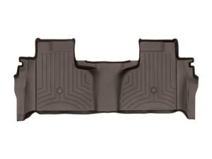 WeatherTech 2019+ Chevrolet Silverado 1500 Double Cab (1st Row Bench) Rear FloorLiner - Cocoa | 4714369