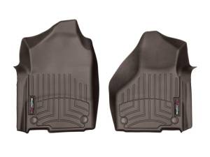 WeatherTech 2019+ Dodge RAM 2500/3500 Regular Cab (w/o PTO) Front FloorLiner - Cocoa | 4715801