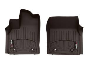 WeatherTech 2022+ Toyota Tundra CrewMax Double Cab Front FloorLiners - Cocoa | 4717081
