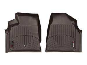 WeatherTech 08-16 Buick Enclave Front FloorLiner - Cocoa (Fits Vehicles w/ Oval Twist Retention) | 472511