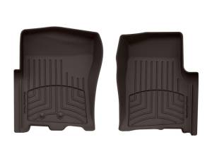WeatherTech 11-17 Ford Expedition (Inc. EL) / Lincoln Navigator (Inc. L) Front FloorLiner HP - Cocoa | 473531IM