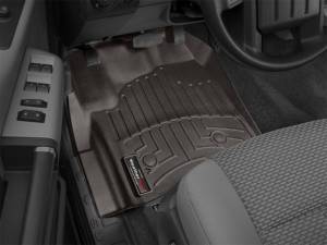 WeatherTech 2012-2016 Ford F-250/F-350/F-450/F-550 Front FloorLiner - Cocoa | 474331 - Image 9