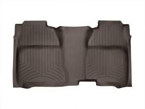 WeatherTech 2014+ Chevy Silverado Rear FloorLiner - Cocoa | 475422