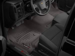 WeatherTech - WeatherTech 2014+ Chevrolet Silverado (Crew Cab and Double Cab) Front FloorLiners - Cocoa | 475431 - Image 9