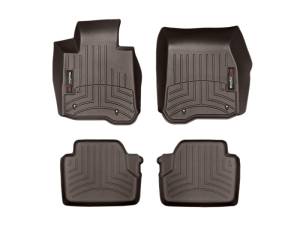 WeatherTech - WeatherTech 2014+ BMW 4-Series Front & Rear FloorLiner - Cocoa | 47560-1-2 - Image 2