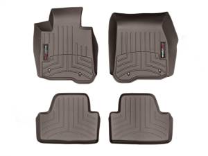 WeatherTech - WeatherTech 2014+ BMW 4-Series Front + Rear FloorLiner - Cocoa | 47560-1-3 - Image 1