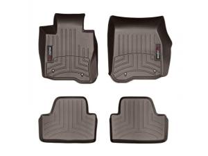 WeatherTech - WeatherTech 2014+ BMW 4-Series Front & Rear FloorLiner - Cocoa | 475701-475603 - Image 1