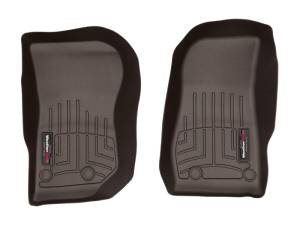 WeatherTech - WeatherTech 14-16 Jeep Wrangler Front FloorLiners - Cocoa | 475731 - Image 1