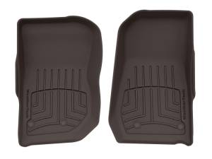 WeatherTech - WeatherTech 14-17 Jeep Wrangler Front FloorLiner HP - Cocoa | 475731IM - Image 1