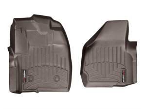 WeatherTech 2012-2016 Ford F-250/F-350/F-450/F-550 Front FloorLiner - Cocoa | 475821 - Image 1