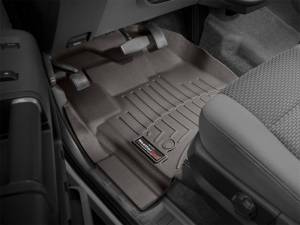 WeatherTech 2012-2016 Ford F-250/F-350/F-450/F-550 Front FloorLiner - Cocoa | 475821 - Image 4