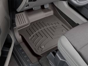 WeatherTech - WeatherTech 2015+ Ford F-150 SuperCrew / SuperCab Front FloorLiner HP - Cocoa | 476971IM - Image 13