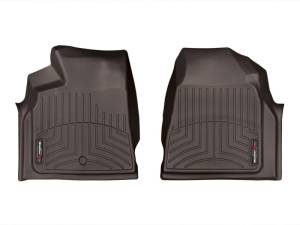WeatherTech 2008 Buick Enclave Front FloorLiners - Cocoa (Fits Vehicles w/ Post Retention) | 477021