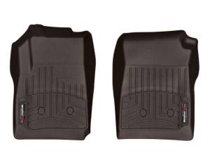 WeatherTech - WeatherTech 2015+ Chevrolet Colorado (Fits Crew Cab) Front FloorLiners - Cocoa | 477511 - Image 1