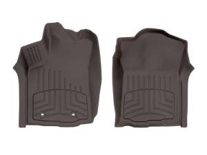 WeatherTech - WeatherTech 2016- 2017 Toyota Tacoma Front FloorLiner HP - Cocoa | 478671IM - Image 1