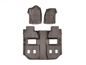 WeatherTech 2017+ Audi A4 Front & Rear FloorLiner - Cocoa | 47937-1-5