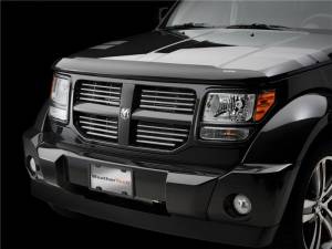 WeatherTech 87-06 Jeep Wrangler Stone and Bug Deflector - Dark Smoke | 50225 - Image 4