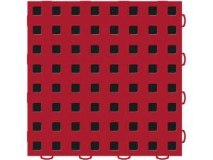 WeatherTech - WeatherTech TechFloor - 12in X 12in Tiles - Red/Black **Order in Qtys of 10 | 51T1212 RD-BK - Image 4