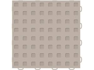 WeatherTech - WeatherTech TechFloor 12in x 12in Solid Floor Tile w/ Raised Squares - Tan | 51T1212SS TN - Image 1