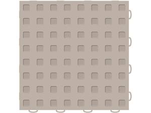 WeatherTech - WeatherTech TechFloor 12in x 12in Solid Floor Tile w/ Raised Squares - Tan | 51T1212SS TN - Image 2