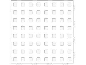 WeatherTech - WeatherTech TechFloor 12in x 12in Solid Floor Tile w/ Raised Squares - White | 51T1212SS WH - Image 3