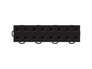 WeatherTech - WeatherTech TechFloor - 3in X 12in Tiles(Left Loop) - Black/Black **Order in Qtys of 10 | 51T312LL BK-BK - Image 3
