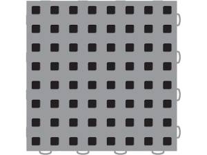 WeatherTech - WeatherTech TechFloor - 3in X 12in Tiles(Left Loop) - Grey/Black **Order in Qtys of 10 | 51T312LL GR-BK - Image 6