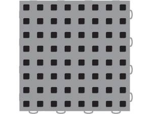 WeatherTech - WeatherTech TechFloor - 3in X 12in Tiles(Right Loop) - Grey/Black **Order in Qtys of 10 | 51T312RL GR-BK - Image 4