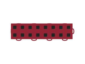 WeatherTech - WeatherTech TechFloor - 3in X 12in Tiles(Right Loop) - Red/Black **Order in Qtys of 10 | 51T312RL RD-BK - Image 6