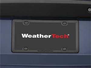 WeatherTech - WeatherTech License Plate Frame Kit - Black | 61020 - Image 2
