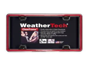 WeatherTech - WeatherTech ClearFrame Kit - Red | 63022 - Image 5