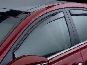 WeatherTech - WeatherTech 09+ Volkswagen Routan Front Side Window Deflectors - Dark Smoke | 80476 - Image 7