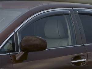 WeatherTech - WeatherTech 09+ Toyota Venza Front Side Window Deflectors - Dark Smoke | 80488 - Image 4