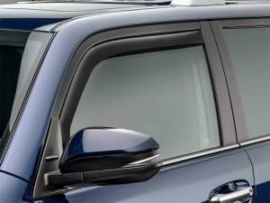 WeatherTech 10-23 Toyota 4Runner Front Side Window Deflectors - Dark Tint | 80531IM - Image 2