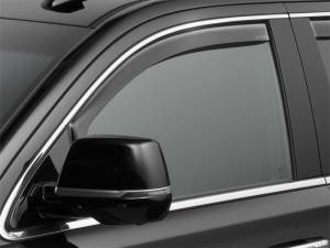 WeatherTech 15-20 Cadillac Escalade ESV/Chevrolet Suburban Front Side Window Deflectors - Dark Tint | 80750IM
