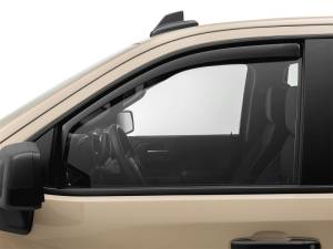 WeatherTech - WeatherTech 19-23 GMC/Chevrolet Sierra / Silverado 1500 CC Front Side Window Deflectors - Dark Tint | 80930IM - Image 3
