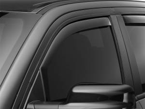 WeatherTech - WeatherTech 19-23 Dodge RAM 1500 Quad Cab/CC (Incl. 21-23 TRX) Front Side Window Deflectors - Dk Tnt | 80935IM - Image 2