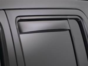 WeatherTech 06-10 Dodge Charger Rear Side Window Deflectors - Dark Smoke | 81403 - Image 8