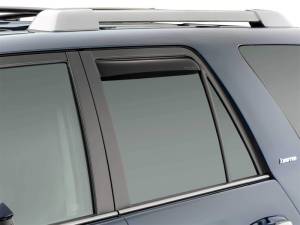 WeatherTech 10-23 Toyota 4Runner Rear Side Window Deflectors - Dark Tint | 81531IM - Image 2
