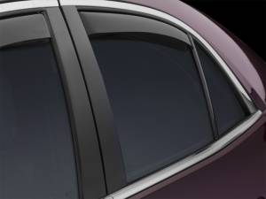 WeatherTech - WeatherTech 13+ Chevrolet Malibu Rear Side Window Deflectors - Dark Smoke | 81730 - Image 2
