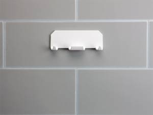 WeatherTech - WeatherTech RazorHolder (Holds 2 Razors) Holder Size 4-3/8 x 1-5/8 x 3/4in. - White | 81RH01 - Image 2
