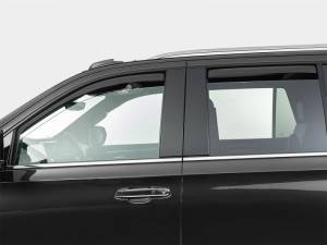 WeatherTech 21-25 Cadillac Escalade Front & Rear Side Window Deflectors - Dark Smoke | 821010IM