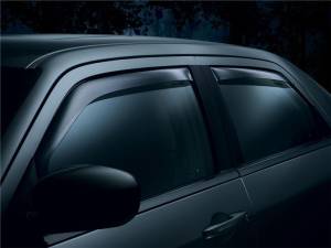WeatherTech 97-99 Oldsmobile Cutlass Front and Rear Side Window Deflectors - Dark Smoke | 82131